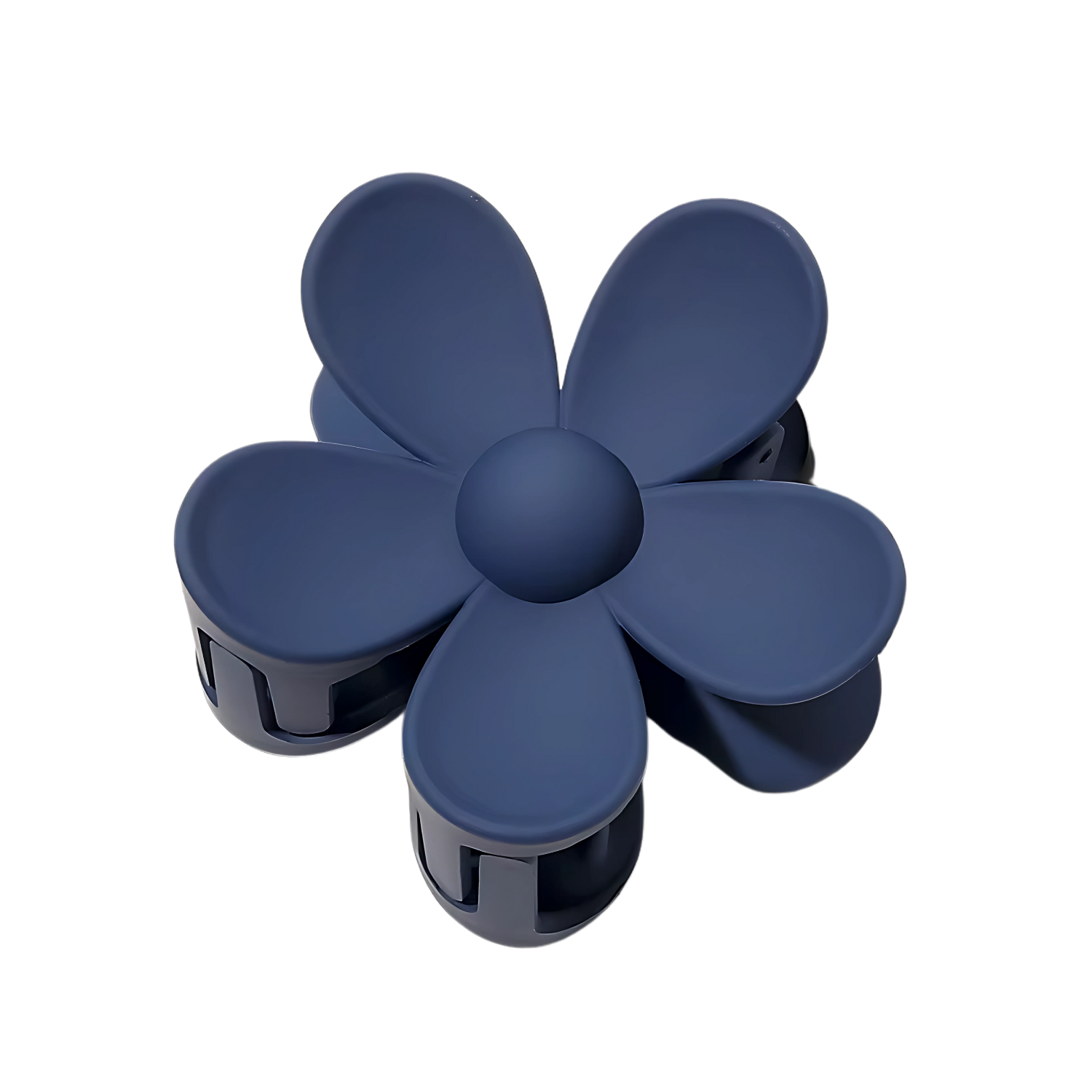 Stylish Matte Flower Claw Clip - Gummia